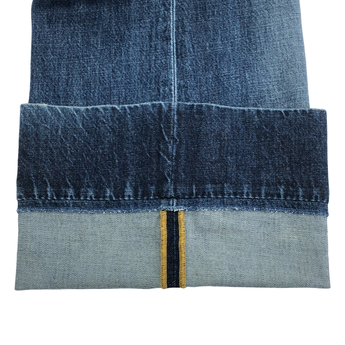 [狀況良好] BOTTEGA VENETA | 中度水洗寬牛仔褲 | 38碼 | 靛藍 | 女款