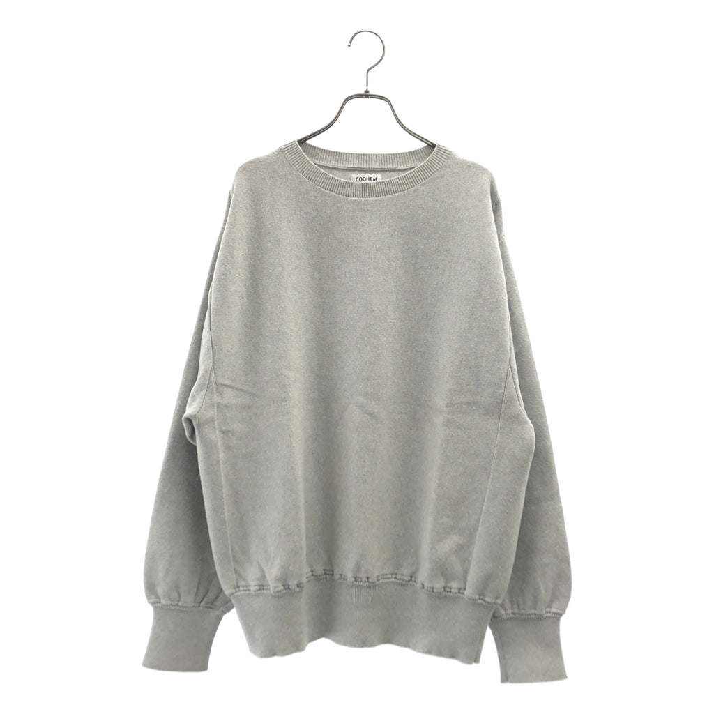 Coohem / コーヘン | コットン カシミヤ ニット プルオーバー | L | メンズ