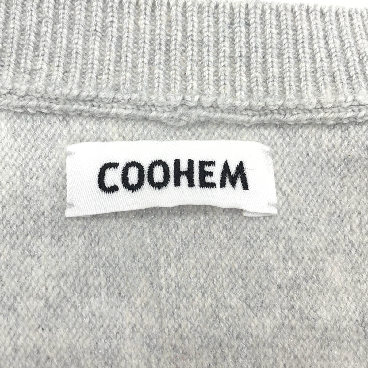 Coohem / コーヘン | コットン カシミヤ ニット プルオーバー | L | メンズ