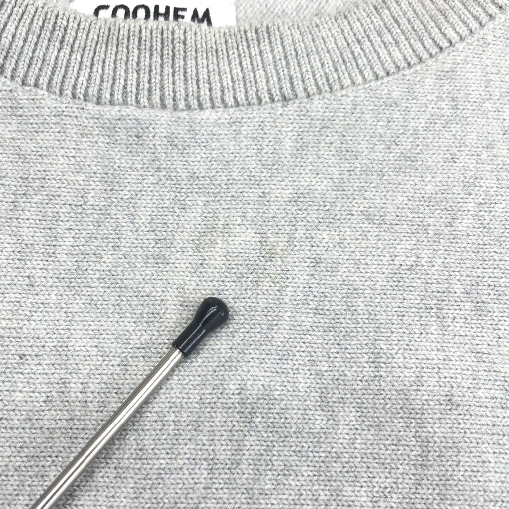 Coohem / コーヘン | コットン カシミヤ ニット プルオーバー | L | メンズ