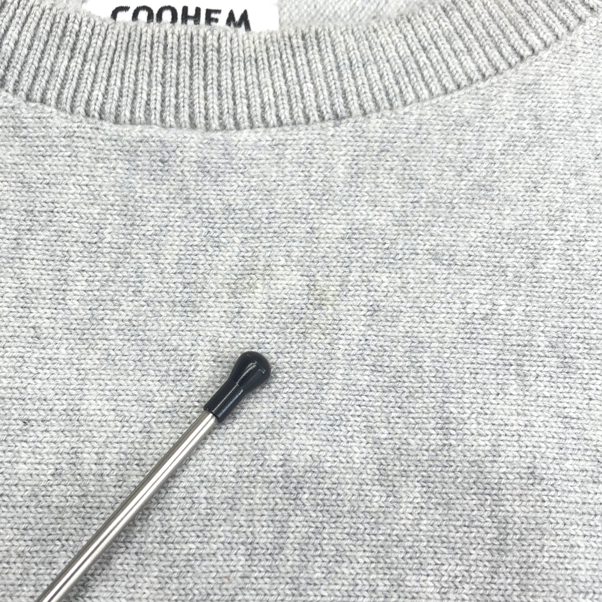 Coohem / コーヘン | コットン カシミヤ ニット プルオーバー | L | メンズ