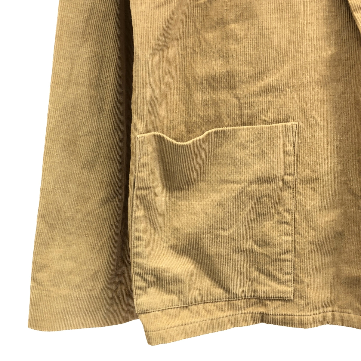 AURALEE | HEMP CORDUROY SHIRTS JACKET | Size 3 | Beige | Men's