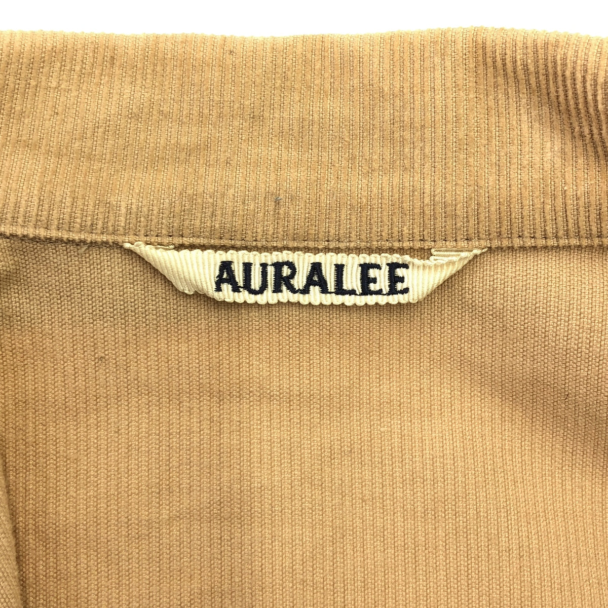 AURALEE / 오라리 | HEMP CORDUROY SHIRTS JACKET / 헴프 코듀로이 셔츠 재킷 | 3 | 베이지 | 남성