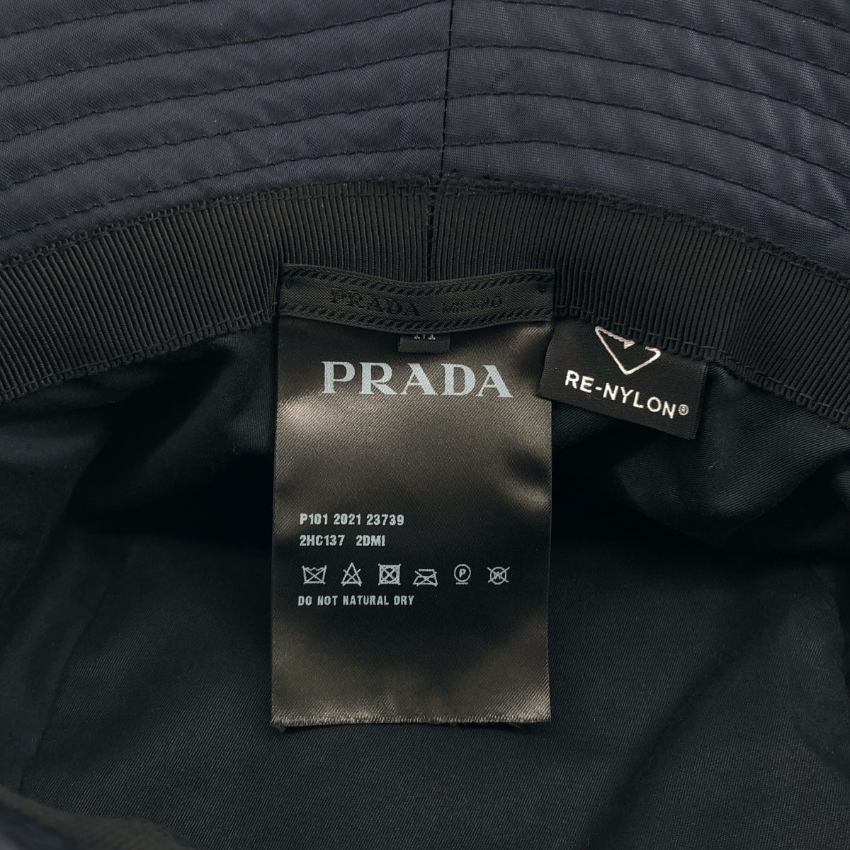 PRADA / プラダ | Re-Nylon トライアングルロゴ ハット | M | その他