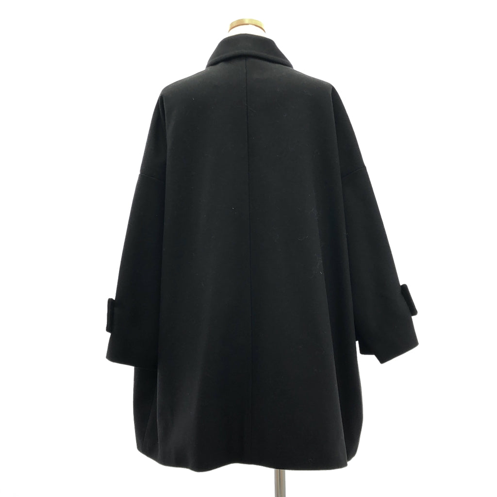 MACKINTOSH / 매킨토시 | HUMBIE / 햄비 울 멜튼 오버 코트 / 로고 총 안감 | 4 | 여성