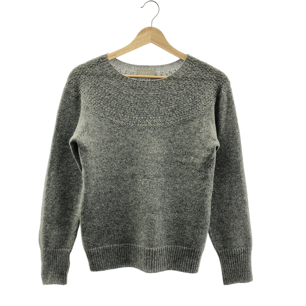 MARGARET HOWELL / 마가렛 하웰 | 스코틀랜드제 캐시미어 노르딕 패턴 크루넥 니트 | 2 |