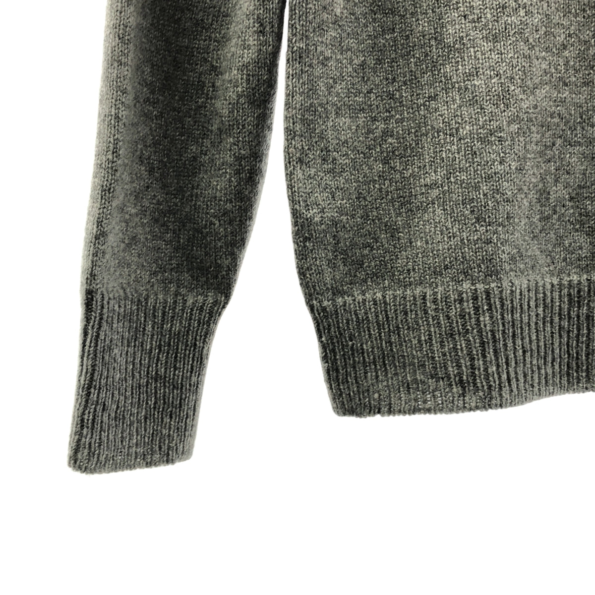 MARGARET HOWELL / マーガレットハウエル | スコットランド製 カシミヤ ノルディックパターン クルーネックニット | 2 | レディース