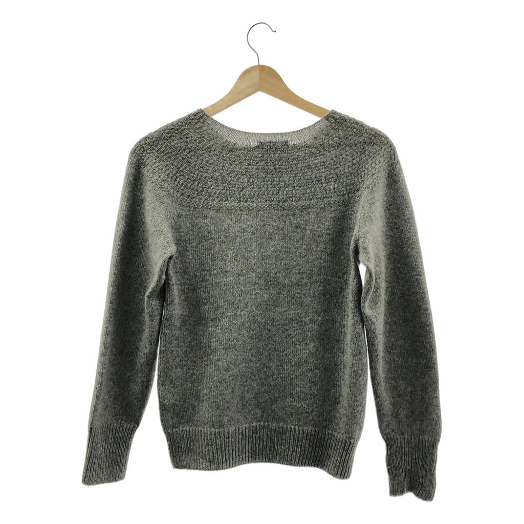 MARGARET HOWELL / 마가렛 하웰 | 스코틀랜드제 캐시미어 노르딕 패턴 크루넥 니트 | 2 |