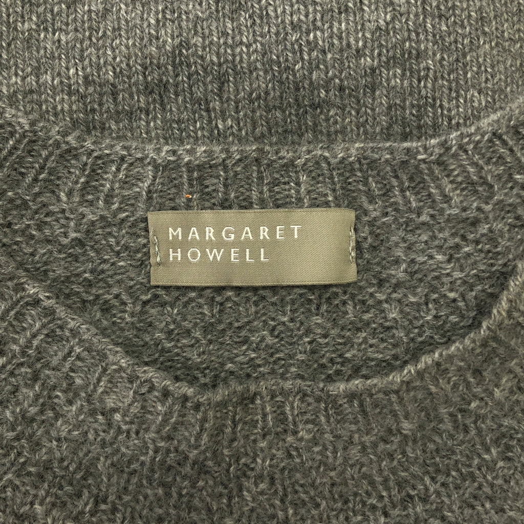 MARGARET HOWELL / 마가렛 하웰 | 스코틀랜드제 캐시미어 노르딕 패턴 크루넥 니트 | 2 |