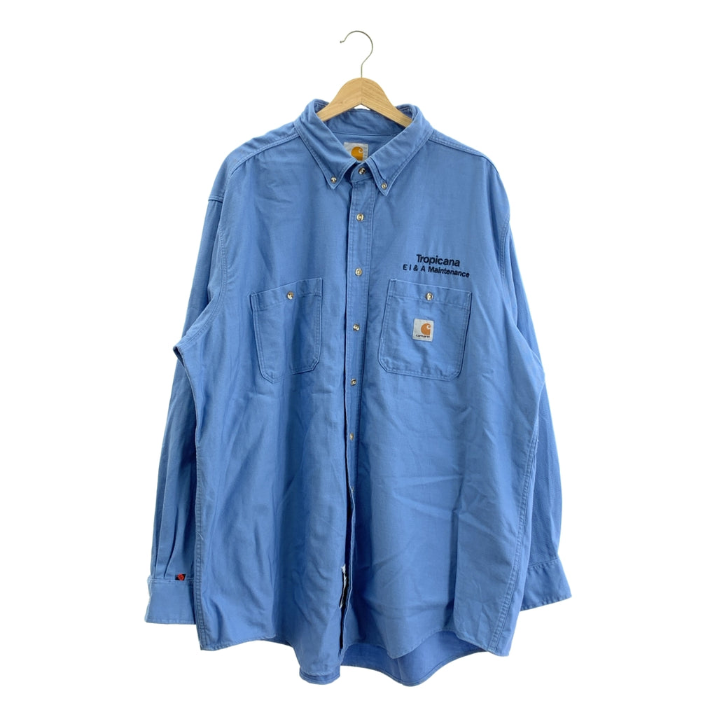 carhartt / カーハート | tropicana / オーバーシルエット ロゴ ワーク シャツ |