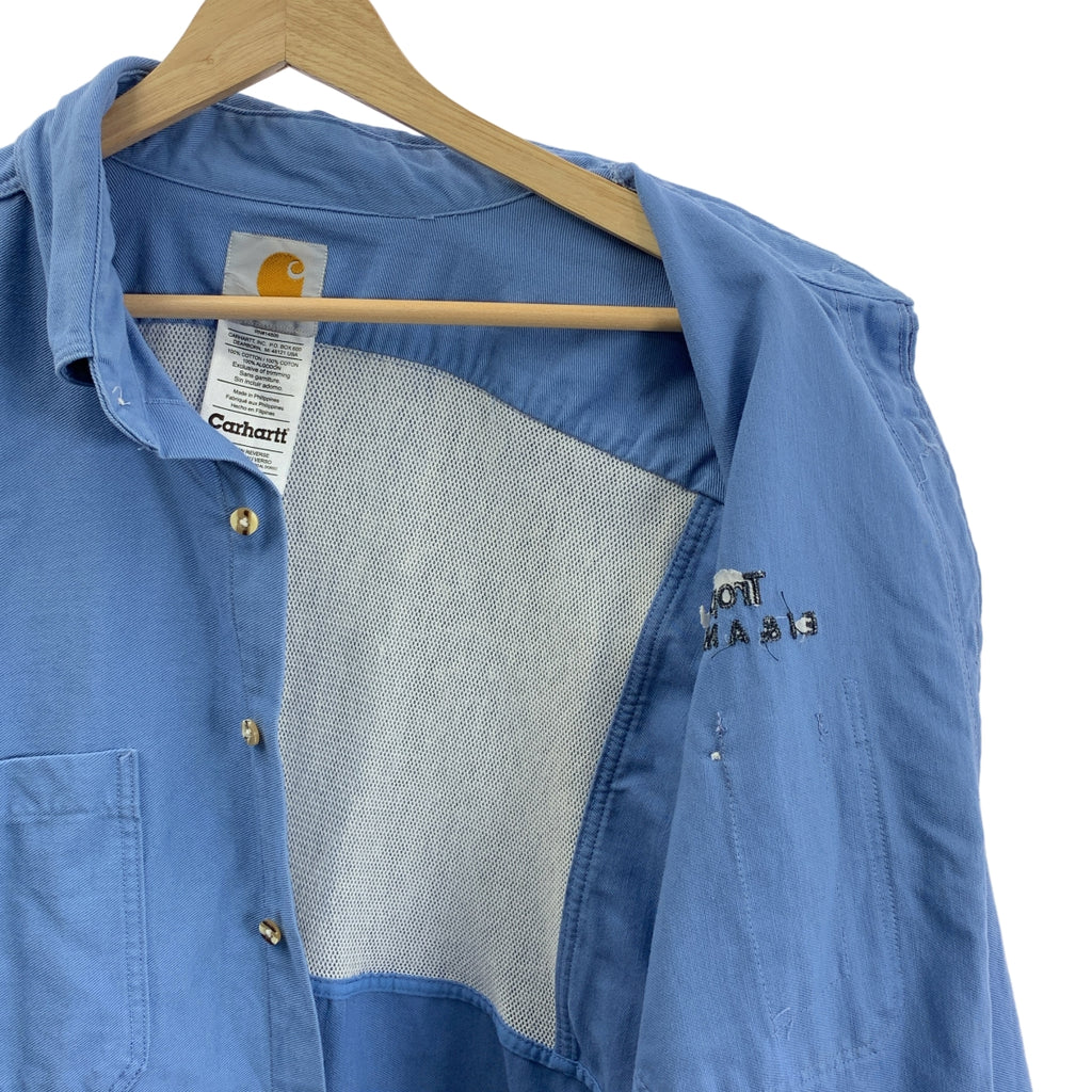 carhartt / カーハート | tropicana / オーバーシルエット ロゴ ワーク シャツ |