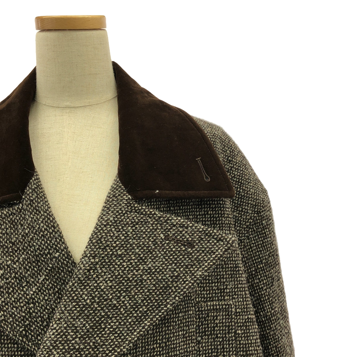 TODAYFUL / トゥデイフル | 2023AW | Doublecollar Tweed Coat ダブルカラー ツイード コート | 38 | レディース