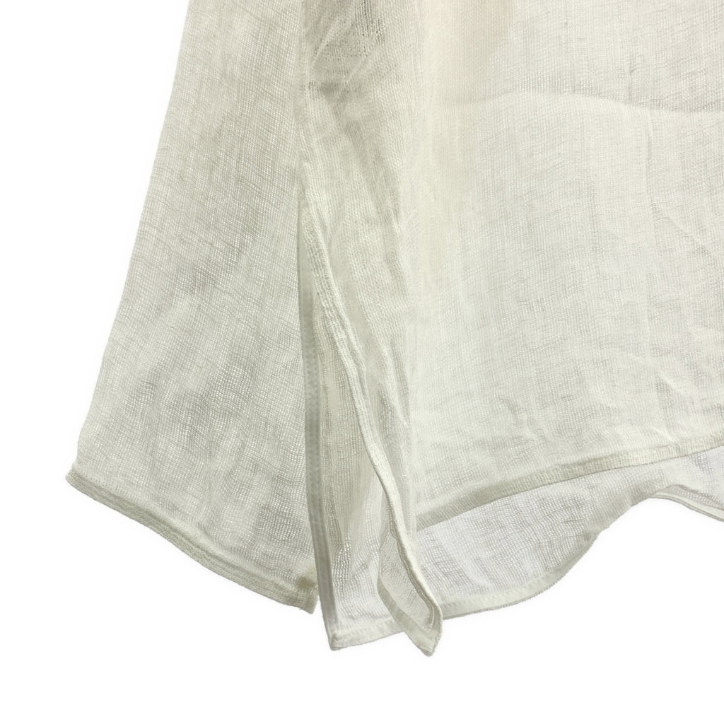 Spick and Span / スピックアンドスパン | 2024SS | メッシュリネンルーズプルオーバー | F | ホワイト | レディース