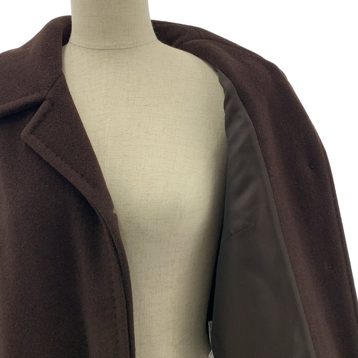 Sportmax / スポーツマックス | ウール アンゴラ ベルテッドコート | 36 | レディース