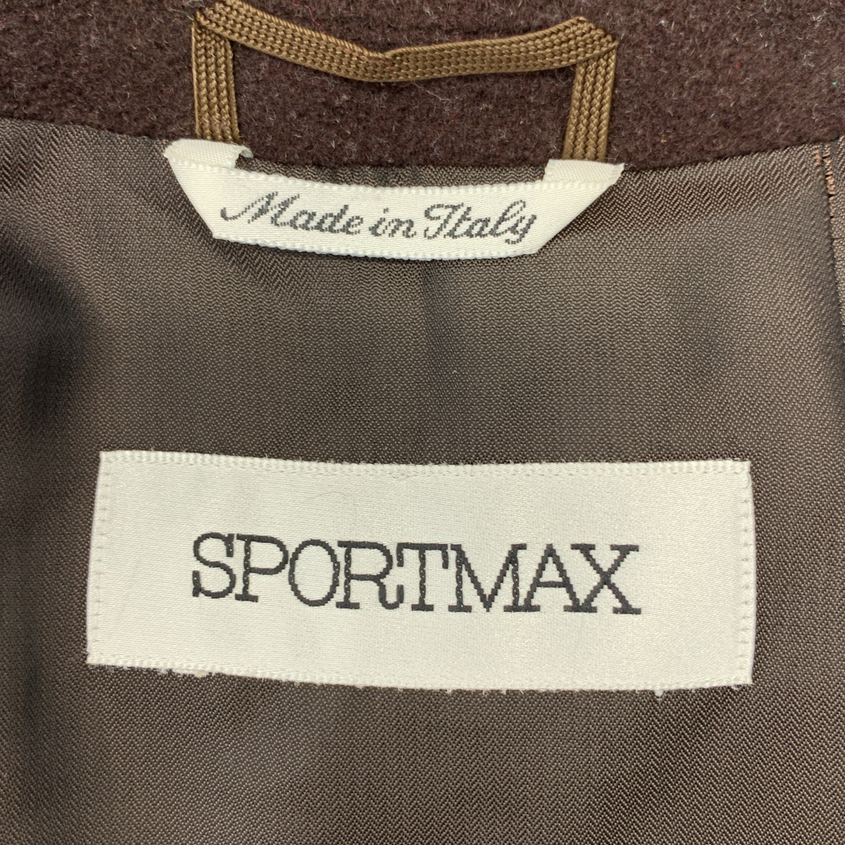 Sportmax / 스포츠 맥스 | 울 앙골라 벨티드 코트 | 36 |