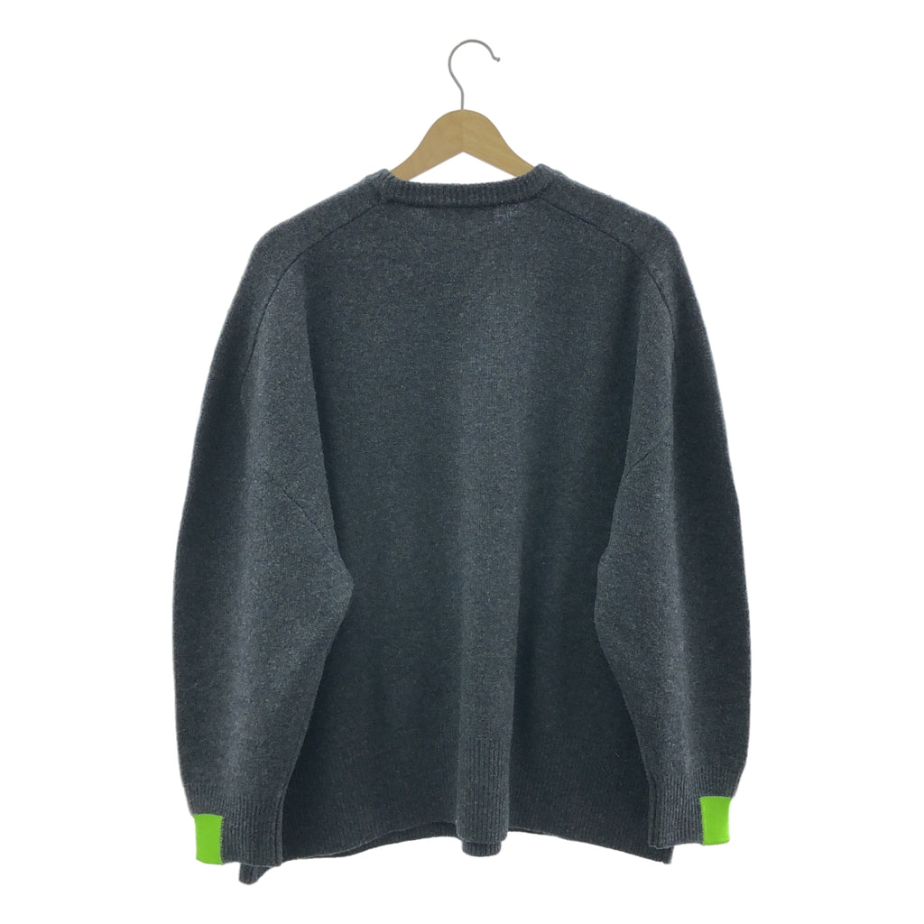 ENFOLD / エンフォルド | 2023AW | WIDE CIRCLE PULLOVER クルーネック ニット | 38 | レディース