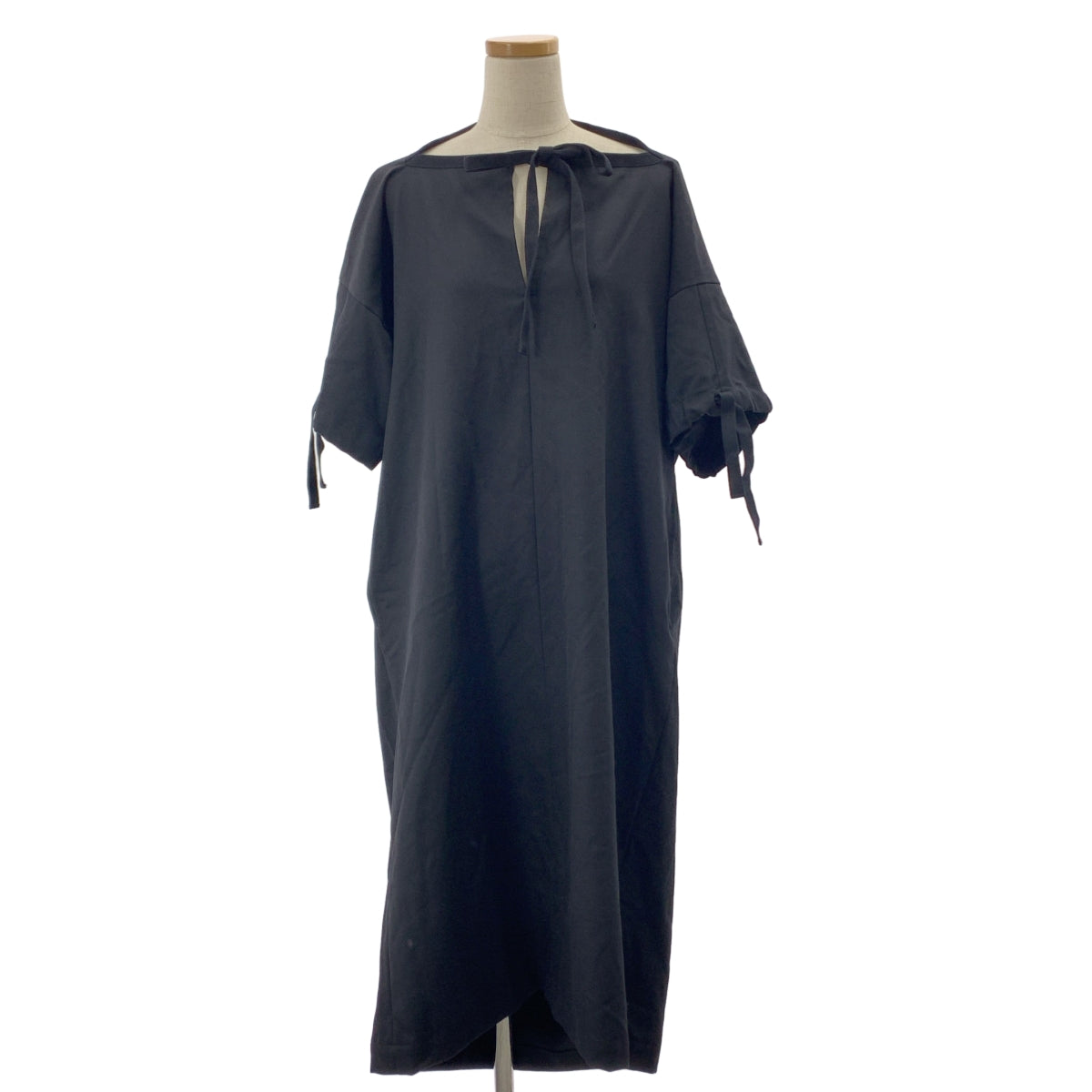 tricot COMME des GARCONS / トリココムデギャルソン | 2020AW | ドローストリング フーデッド オーバー ワンピース | M | レディース