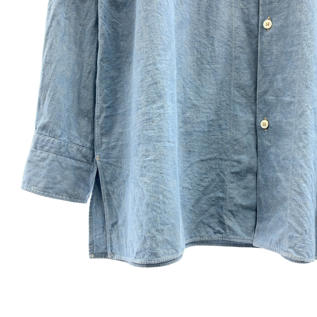 MAATEE&SONS / マーティー&サンズ | 2021AW | WORK SHIRTS ヴィンテージ加工 コットン ワークシャツ | 3 | メンズ