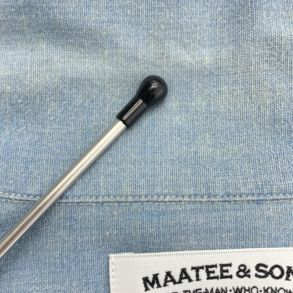 MAATEE&SONS / マーティー&サンズ | 2021AW | WORK SHIRTS ヴィンテージ加工 コットン ワークシャツ | 3 | メンズ