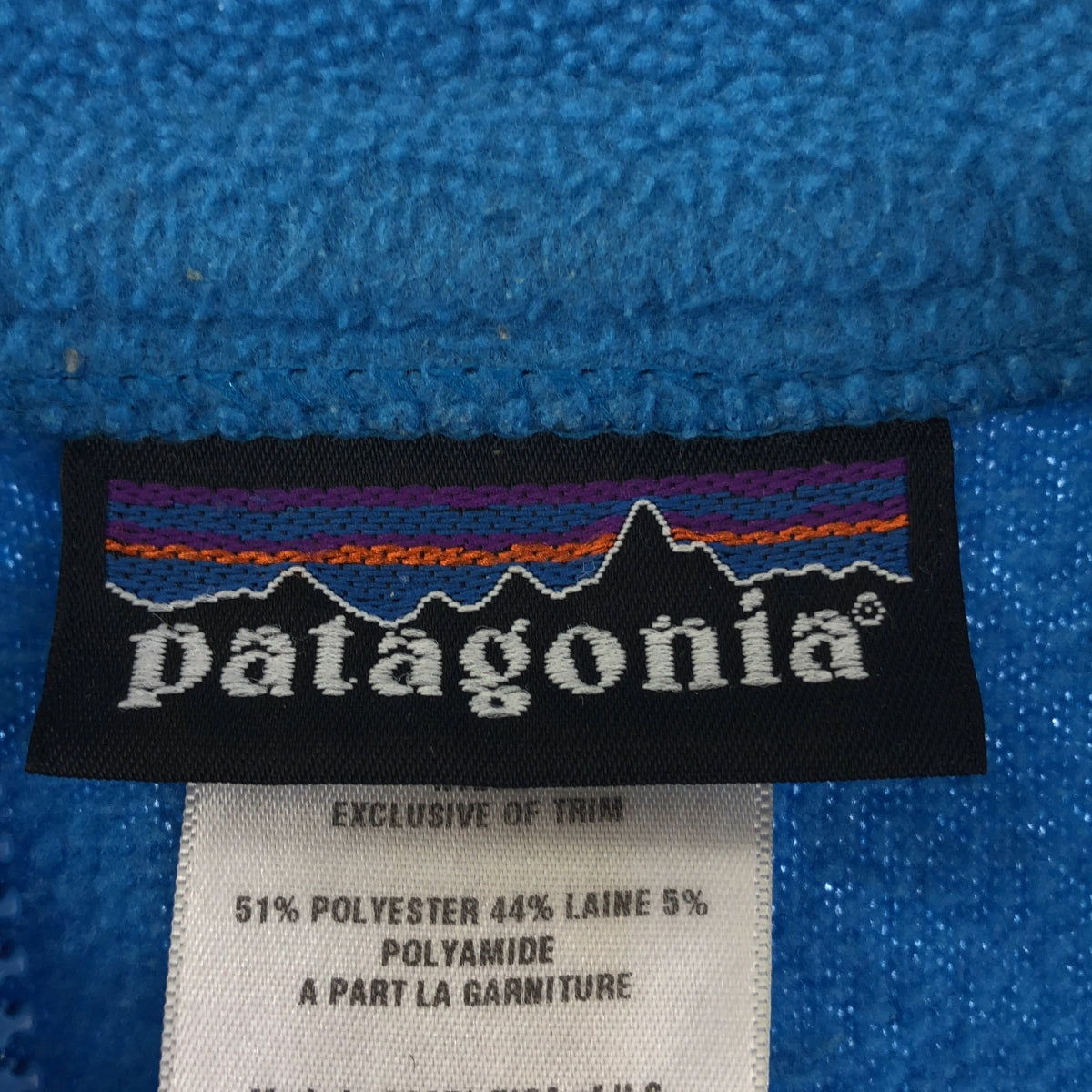 Patagonia / パタゴニア | 冬 | 裏起毛 配色フリース | L | ブルー | メンズ