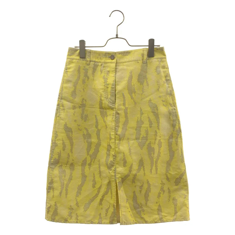 3.1 Phillip Lim / スリーワンフィリップリム | 総柄 フロントスリット スカート | 2 | レディース