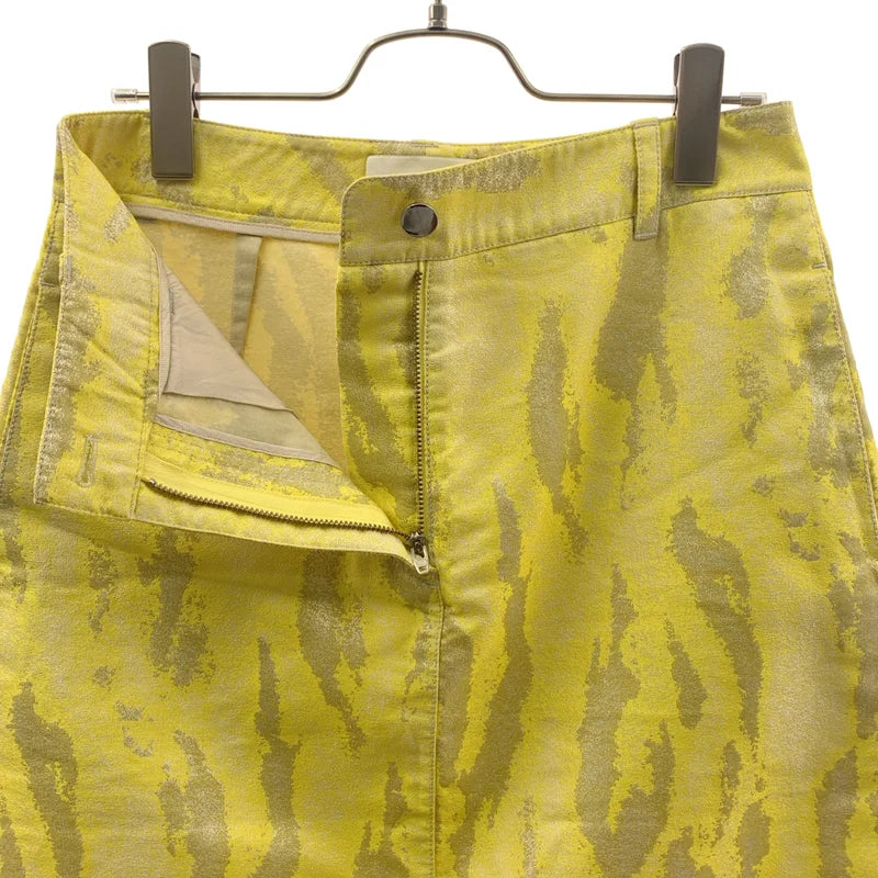 3.1 Phillip Lim / スリーワンフィリップリム | 総柄 フロントスリット スカート | 2 | レディース