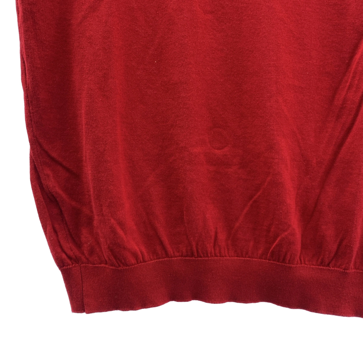 JOHN SMEDLEY | 海島棉針織 Polo 衫 | M 碼 | 紅色 | 男款