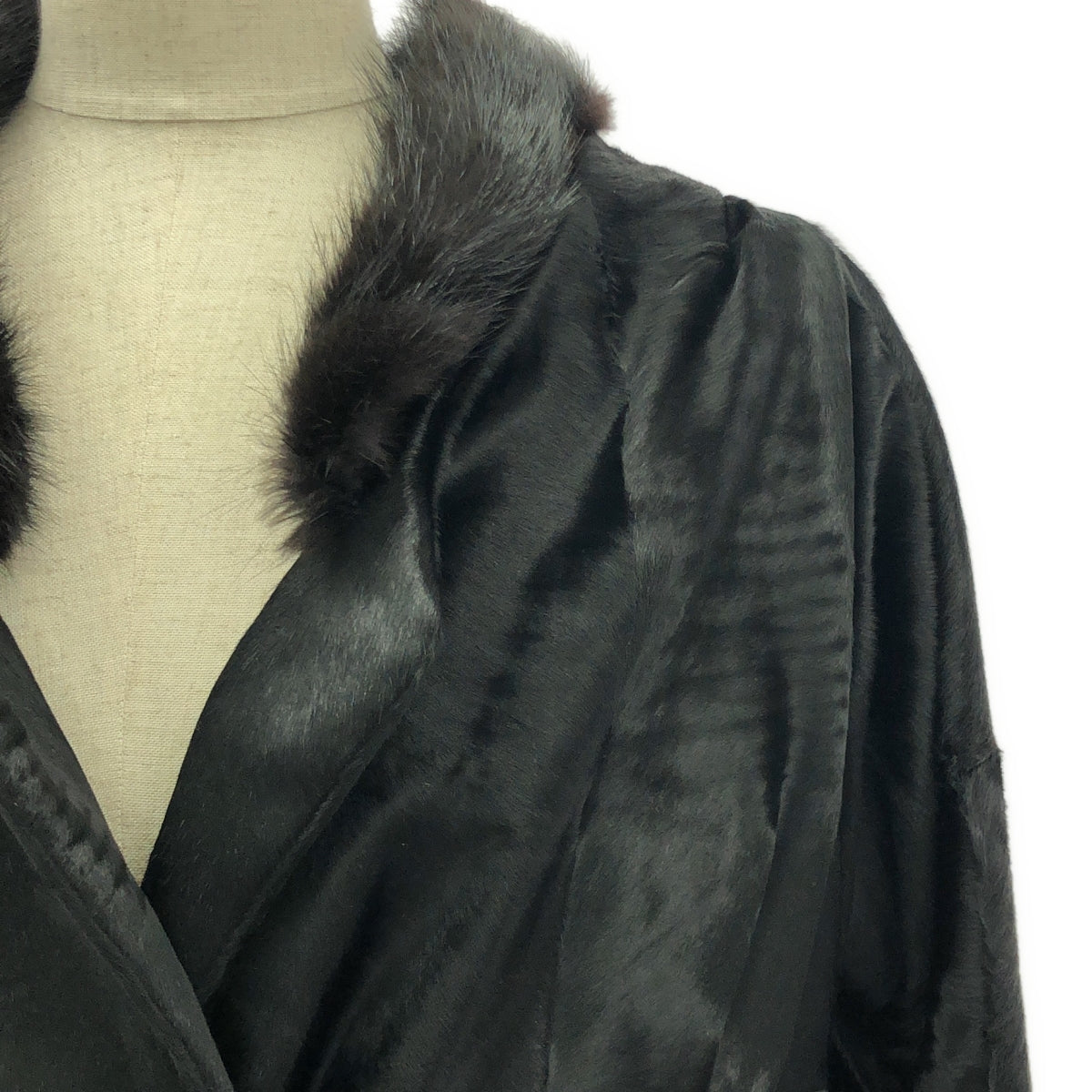 【미품】 MARNI / 마르니 | 샹가오퍼 후크 코트 | 40 | 블랙 | 여성