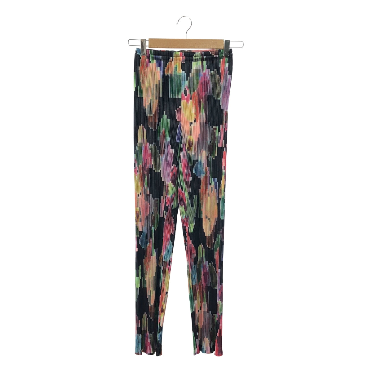 PLEATS PLEASE ISSEY MIYAKE / 플리츠 프리즈 이세이 미야케 | 총무늬 모자이크 이지 팬츠 | 2 | 멀티 컬러 |