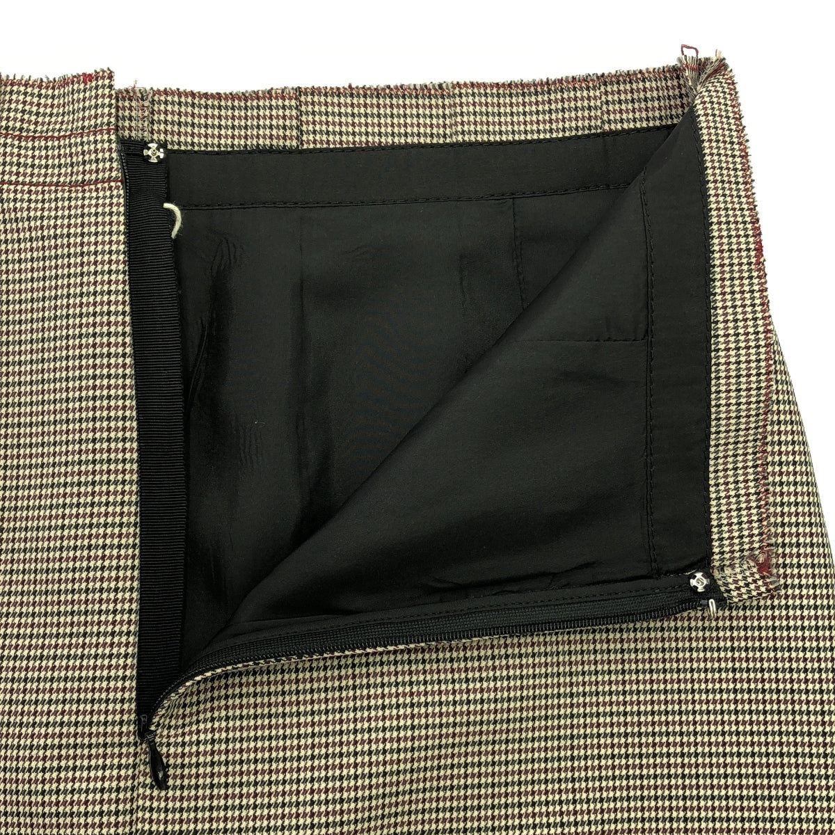 【미품】 MARNI / 마르니 | 2023AW | Check Print Pleated Midi Skirt 체크 울 플리츠 스커트 | 38 | 멀티 컬러 | 여성