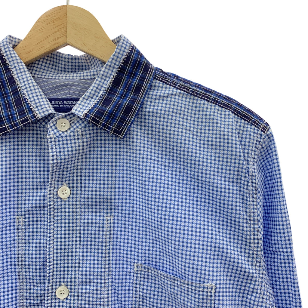 JUNYAWATANABE COMME des GARÇONS 男士 |棉質全印花普通領襯衫 | SHOPBOP尺寸 M |