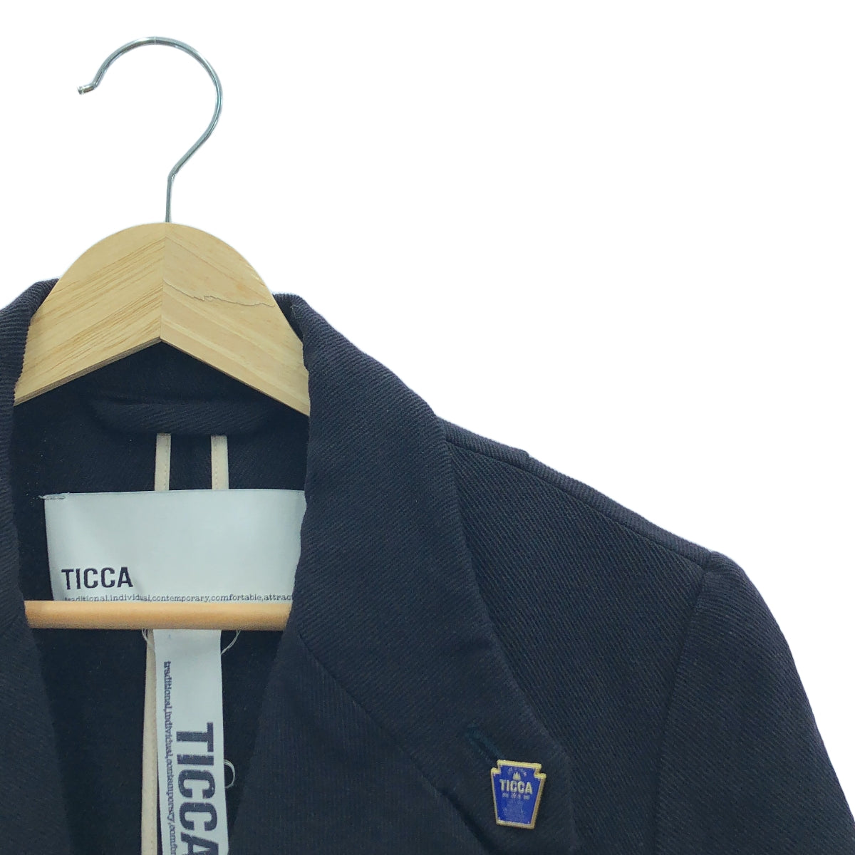 マカロンTICCA ティッカ ウール リネン ダブル テーラードジャケット TICCA / ティッカ | ウール リネン ダブル テーラードジャケット | 2