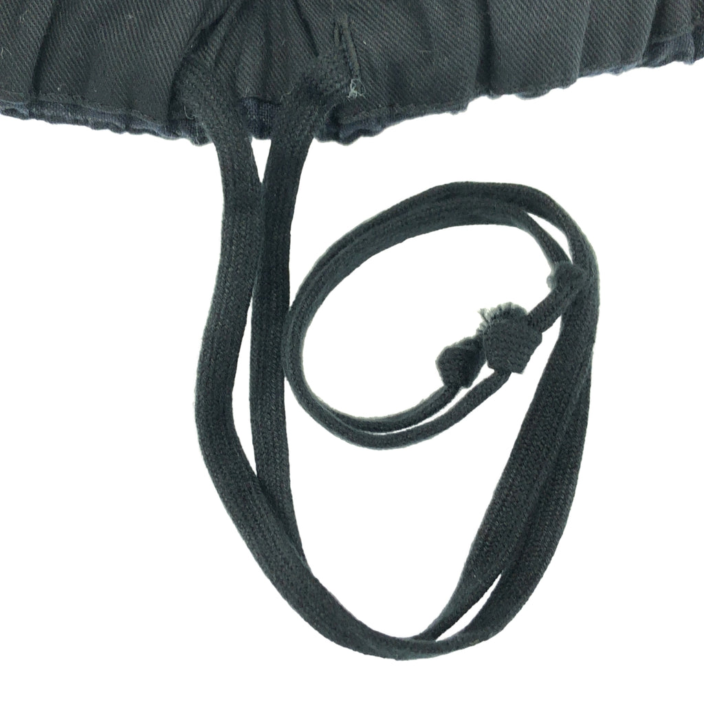 BLACK COMME des GARCONS / 블랙콤 데 갤슨 | 2022AW | 스트라이프 변형 입체 드로스트링 볼륨 스커트 | XS |