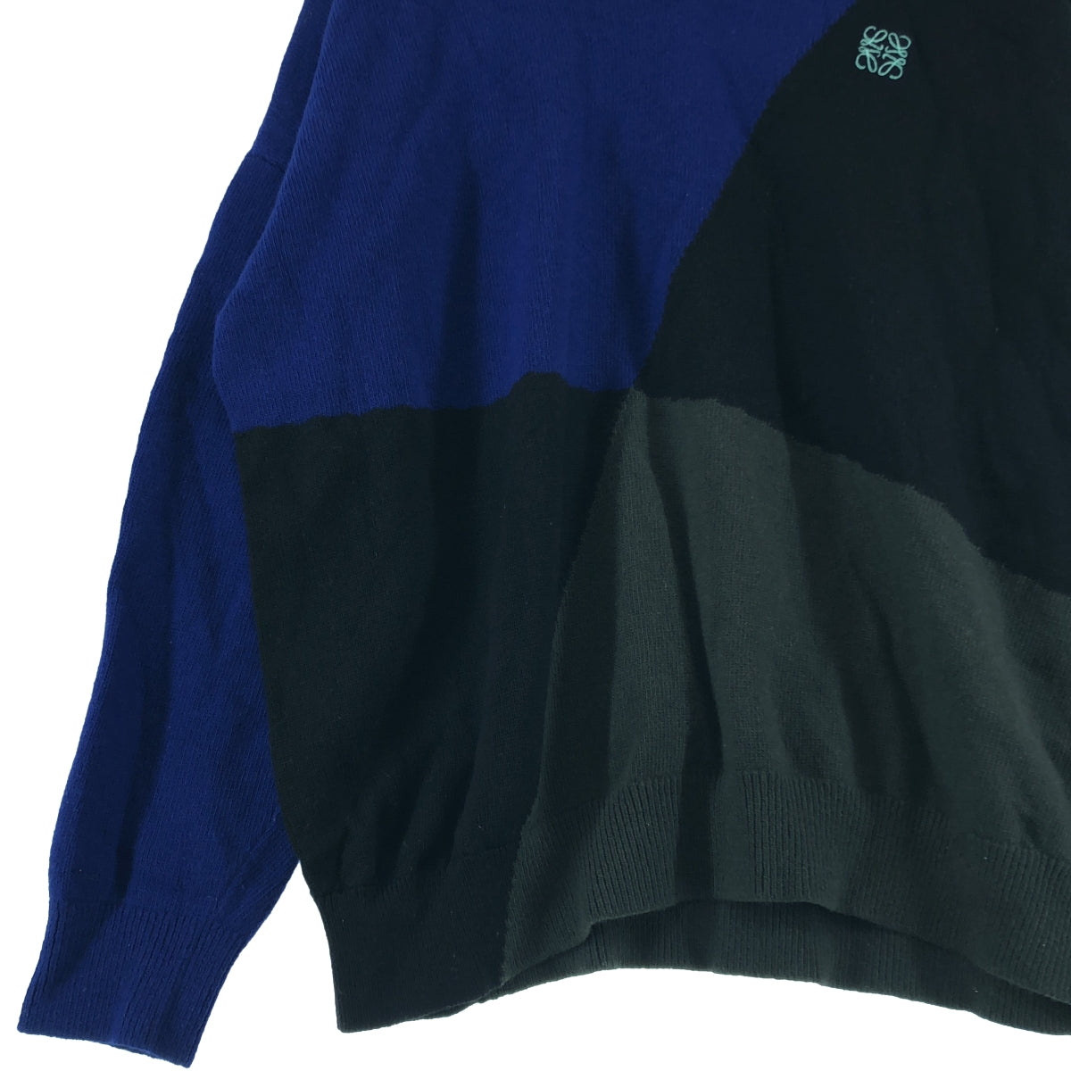 アナグラム ポケット セーター（コットン） ブルー - LOEWE LOEWE