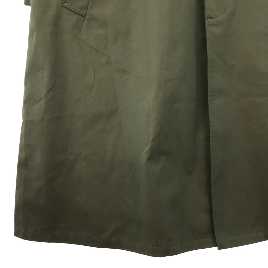 極美品 Cristaseya クリスタセヤ OVERSIZED TRENCH Cristaseya Oversized Trench Coat Cotton Linen Dark Olive – Neighbour