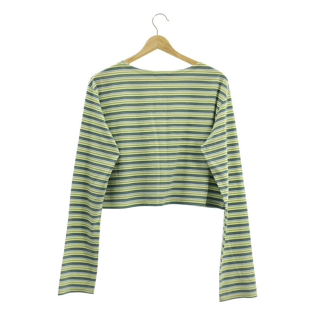 AURALEE / オーラリー | 2024SS | BORDER BOAT NECK ボーダー ボートネック カットソー | 2 | レディース