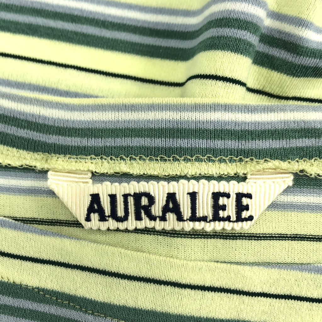 AURALEE / オーラリー | 2024SS | BORDER BOAT NECK ボーダー ボートネック カットソー | 2 | レディース