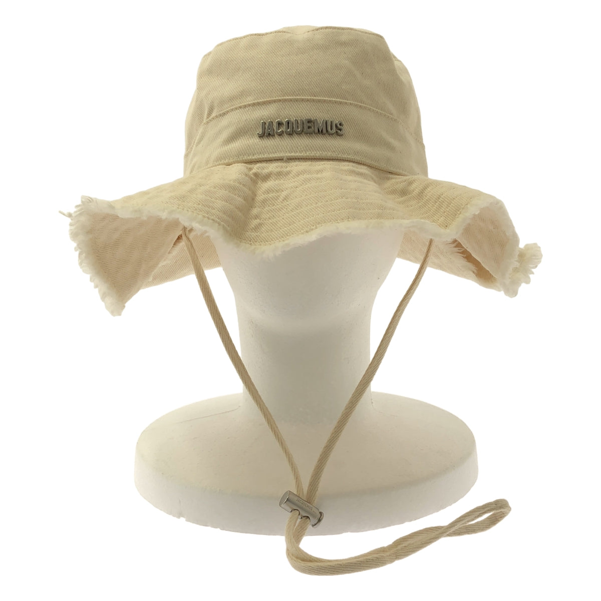 JACQUEMUS / ジャックムス | brim bucket hat / ロゴ バケットハット 帽子 | 58 |