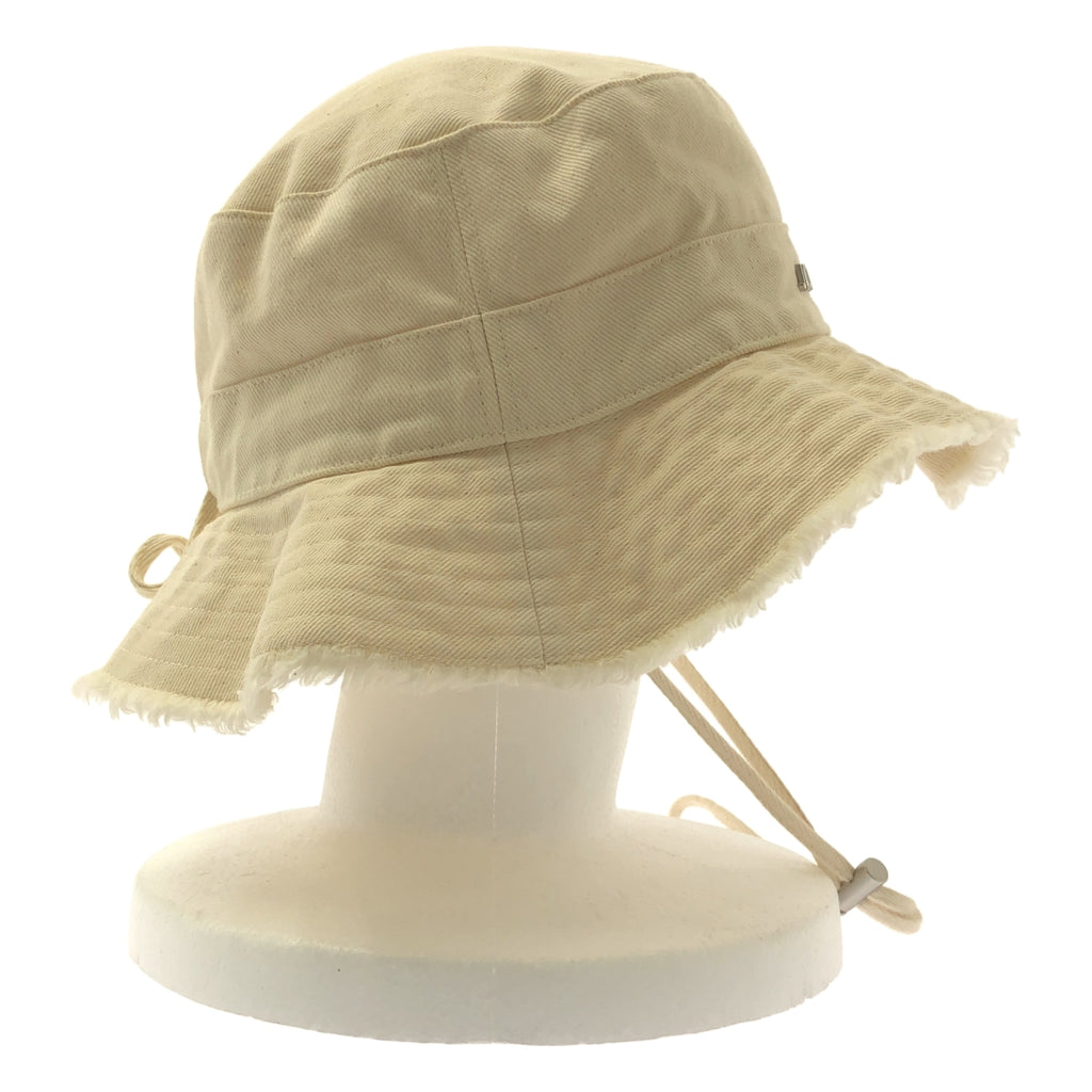 JACQUEMUS / ジャックムス | brim bucket hat / ロゴ バケットハット 帽子 | 58 |