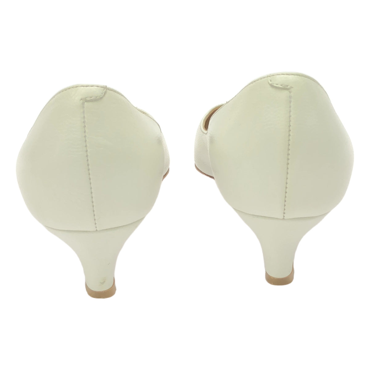 PELLICO / 펠리코 | ANELLI 아넬리 가죽 펌프스 | 35 | 화이트 | 여성