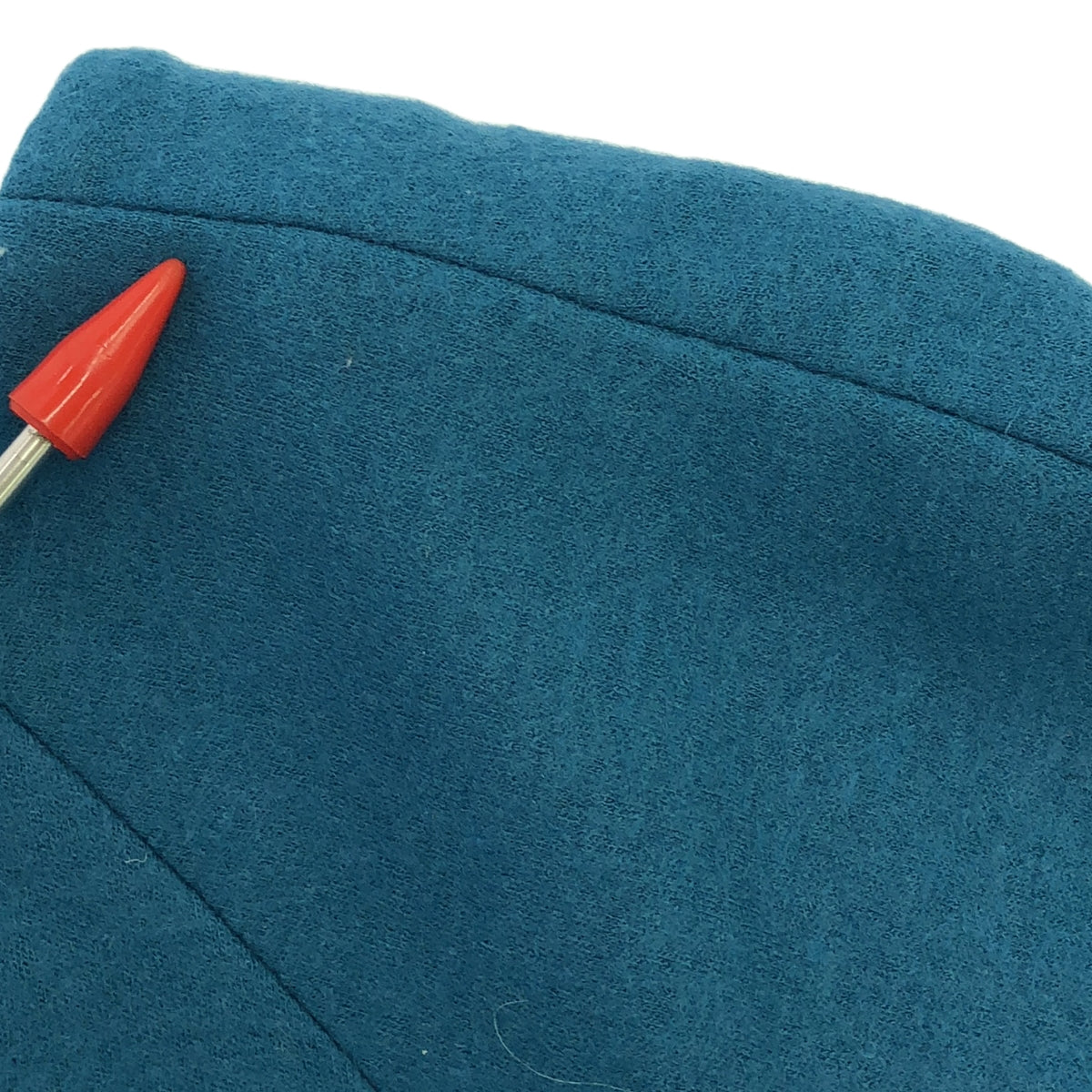 ADORE / アドーア | ウール 袖リブ ドルマンスリーブ ワンピース | 36 | ブルー | レディース