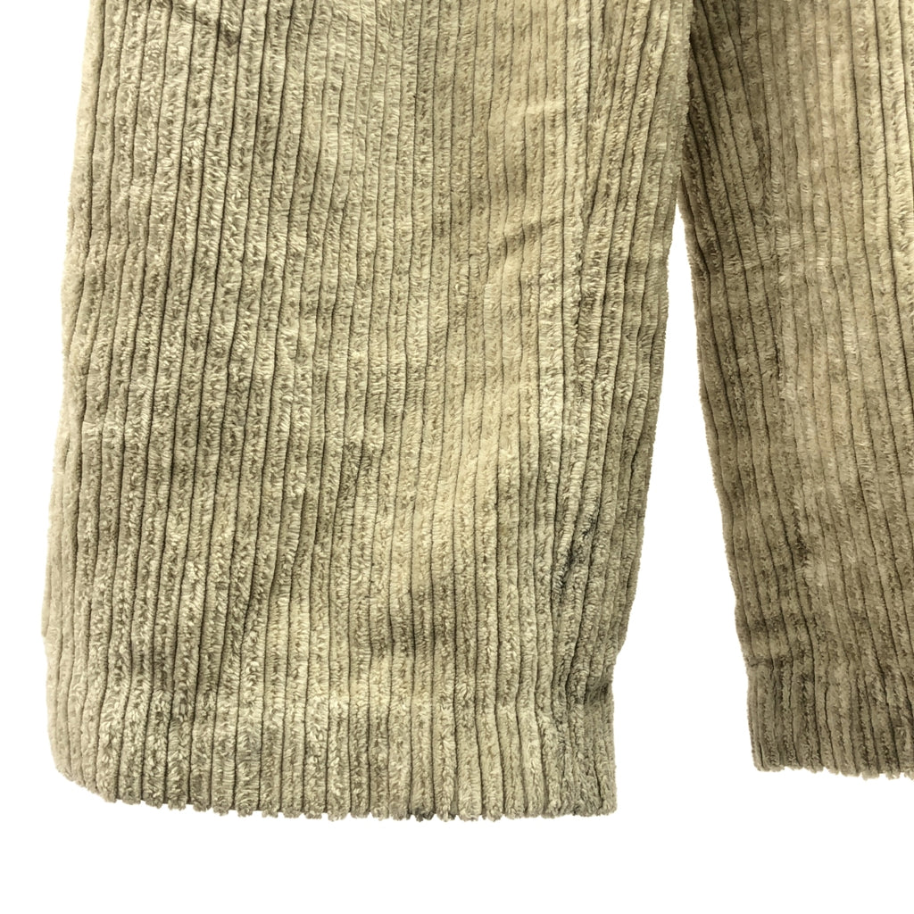 Ziggy Chen | 2021 秋冬系列 | 褶襉燈芯絨長褲 | 44 碼 |