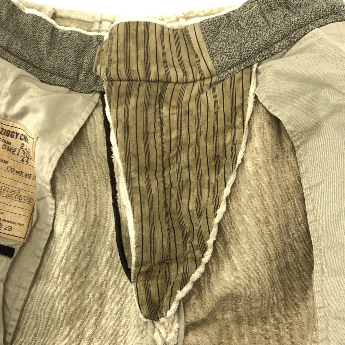 Ziggy Chen | 2021 秋冬系列 | 褶襉燈芯絨長褲 | 44 碼 |