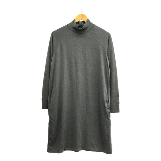 THE NORTH FACE / The North Face | MERINO ONE PIACE Wool Blend High Neck Cut and Sew Dress | L | Gray | Women's