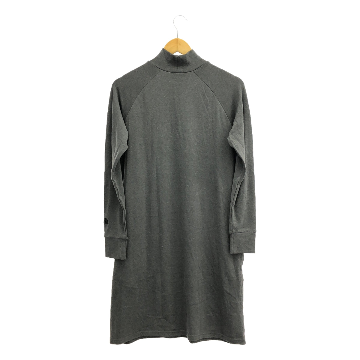 THE NORTH FACE / ザノースフェイス | MERINO ONE PIACE ウール混 ハイネック カットソー ワンピース | L | グレー | レディース