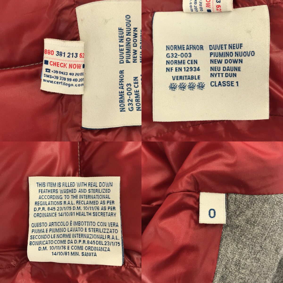 MONCLER / モンクレール | RODIN GIUBBOTTO RODIN ダウンジャケット | 0 | グレー | メンズ