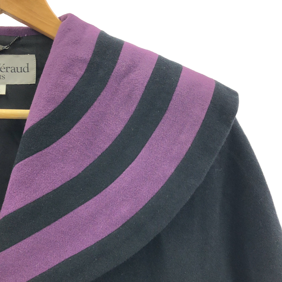 Louis Feraud / 루이펠로우 | 울 오버 재킷 / 로고 총 안감 | 9 | 여성