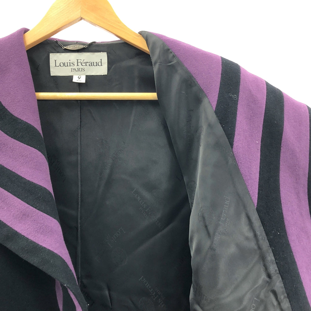 Louis Feraud / 루이펠로우 | 울 오버 재킷 / 로고 총 안감 | 9 | 여성