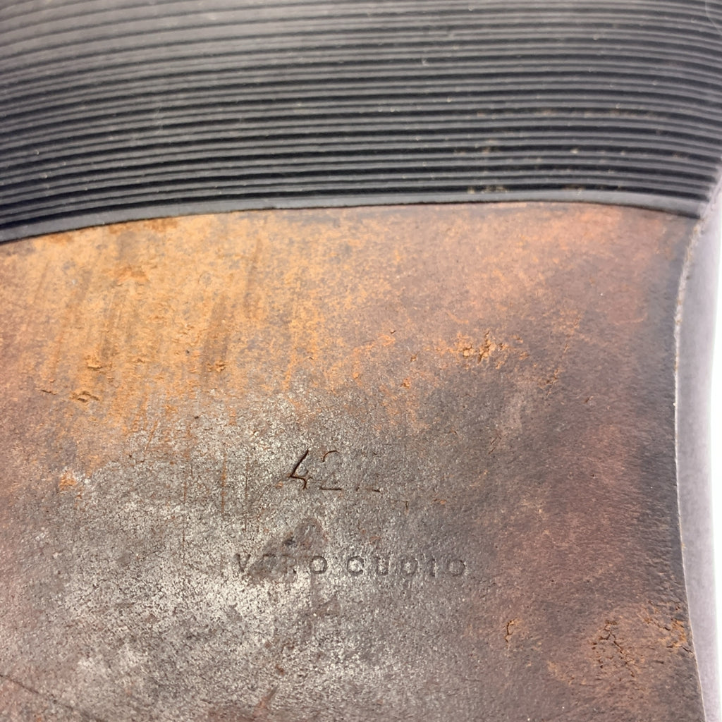 BOTTEGA VENETA / 보테가 베네타 | 사이드 고어 가죽 짧은 부츠 | 42 1/2 | 남성