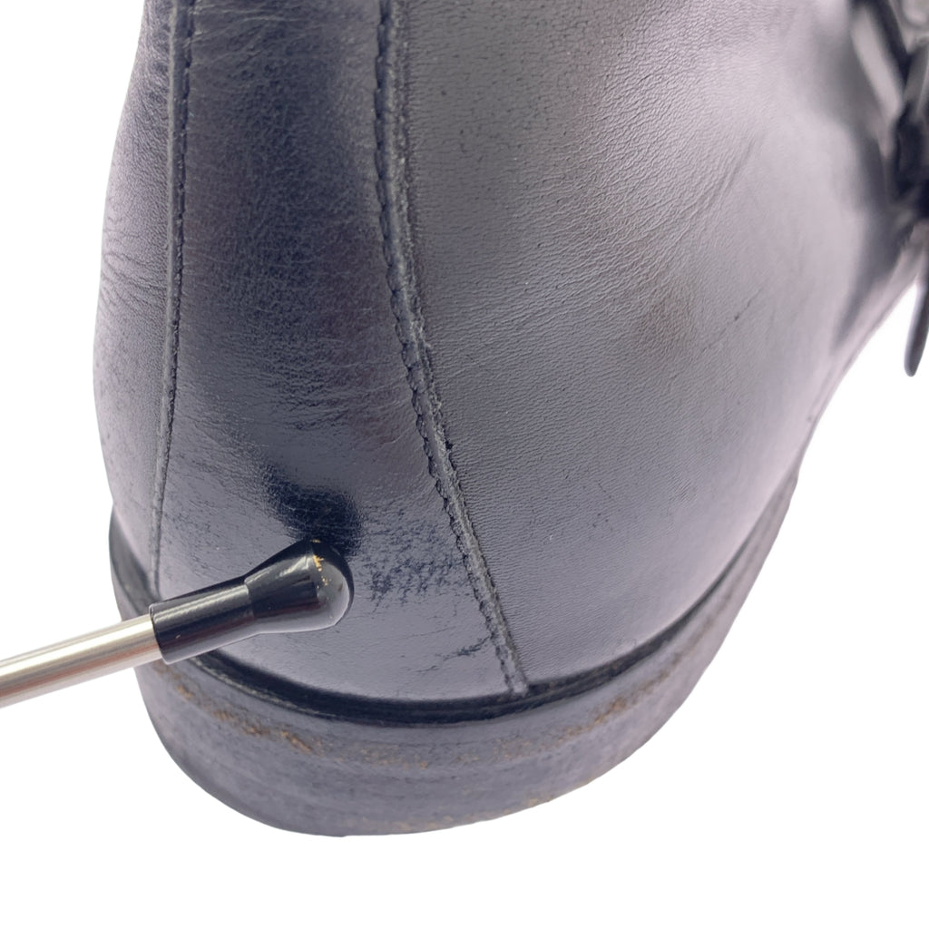 BOTTEGA VENETA / 보테가 베네타 | 사이드 고어 가죽 짧은 부츠 | 42 1/2 | 남성